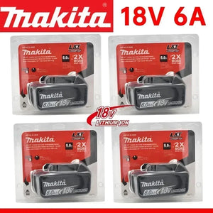 100% Original Makita 18V 6.0Ah Rechargeable Battery ,For Makita BL1830 BL1830B BL1840 BL1840B BL1850 BL1850B Power Tools Battery